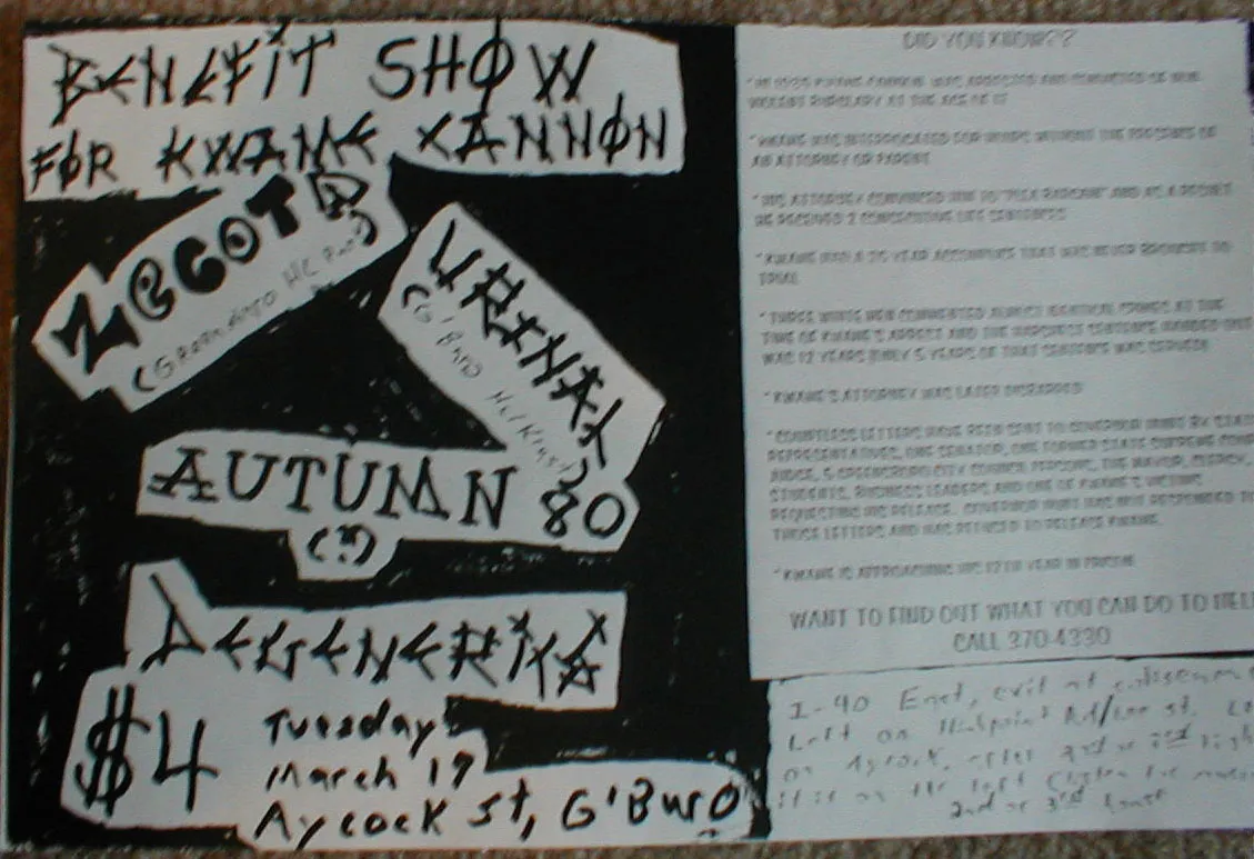 Show flyer