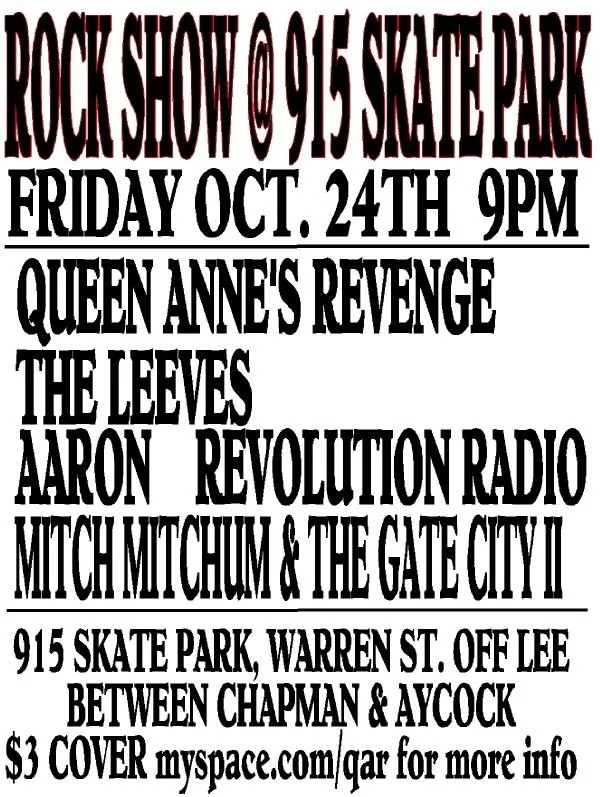 Show flyer
