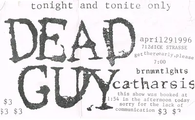 Show flyer