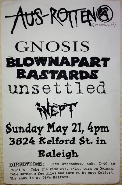 Show flyer