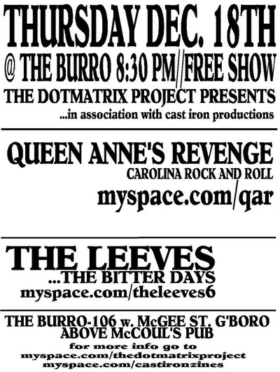 Show flyer